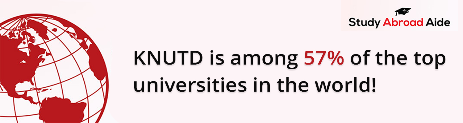 KNUTD RECOGNITION IN THE WORLD RATING «STUDY ABROAD AIDE»