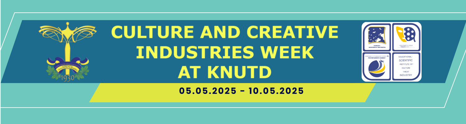 CULTURE AND CREATIVE INDUSTRIES WEEK AT KNUTD!