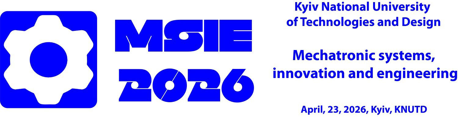 IХ International Scientific and Practical Conference "Mechatronic Systems, Innovations and Engineering"